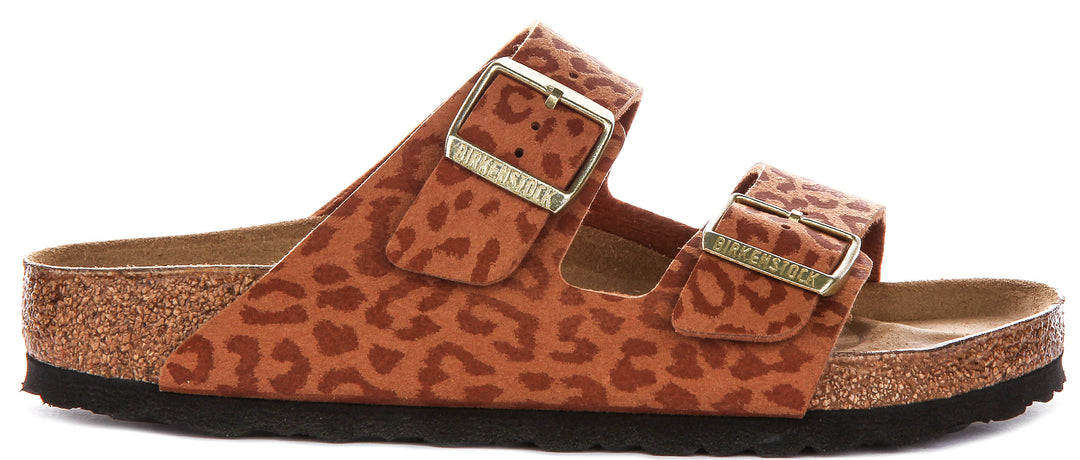 Birkenstock Arizona Bs In Brown Leopard | Regular Fit