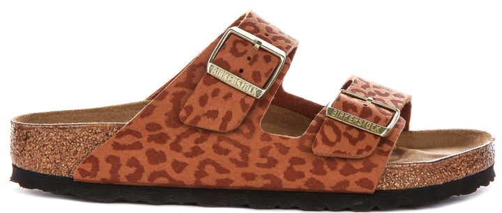 Birkenstock Arizona Bs In Brown Leopard | Regular Fit