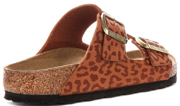 Birkenstock Arizona Bs In Brown Leopard | Regular Fit