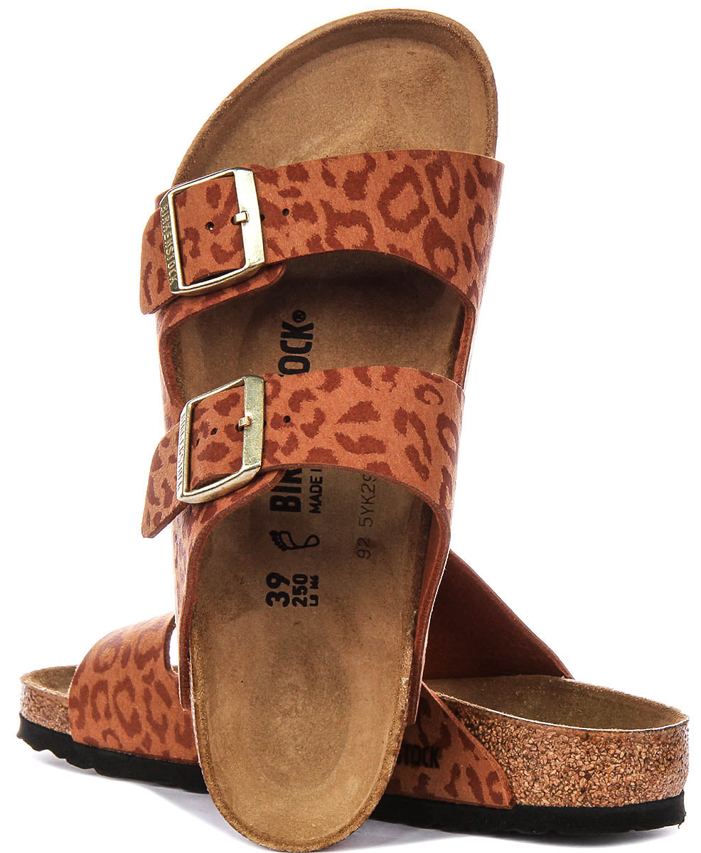 Birkenstock Arizona Bs In Brown Leopard | Regular Fit