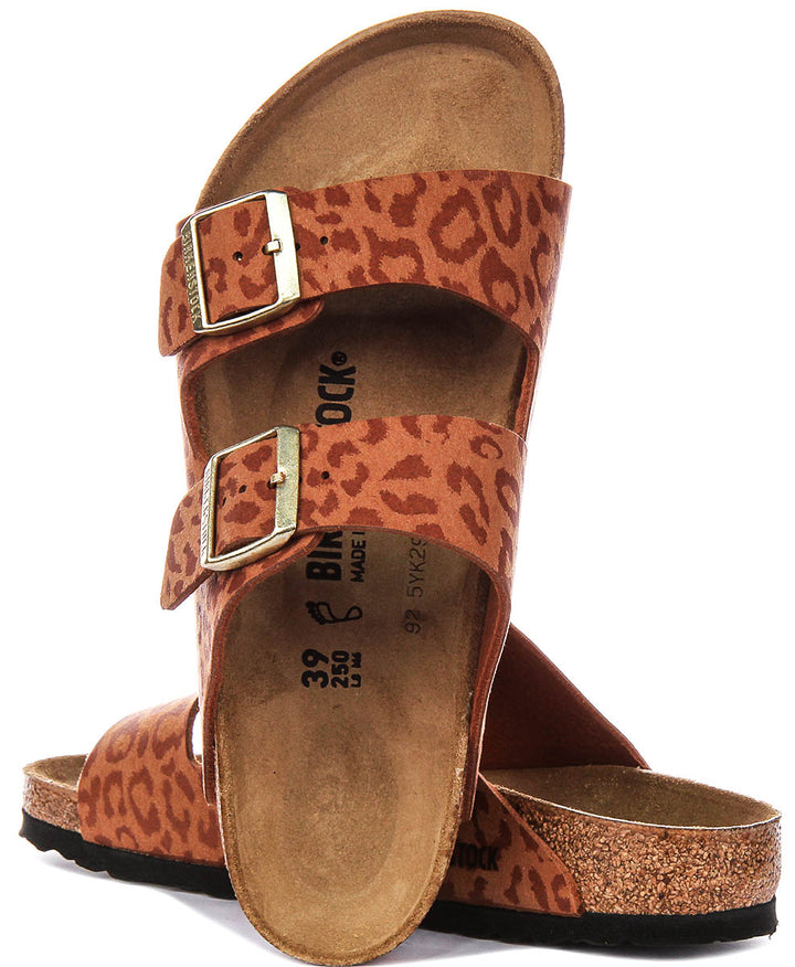 Birkenstock Arizona Bs In Brown Leopard | Regular Fit