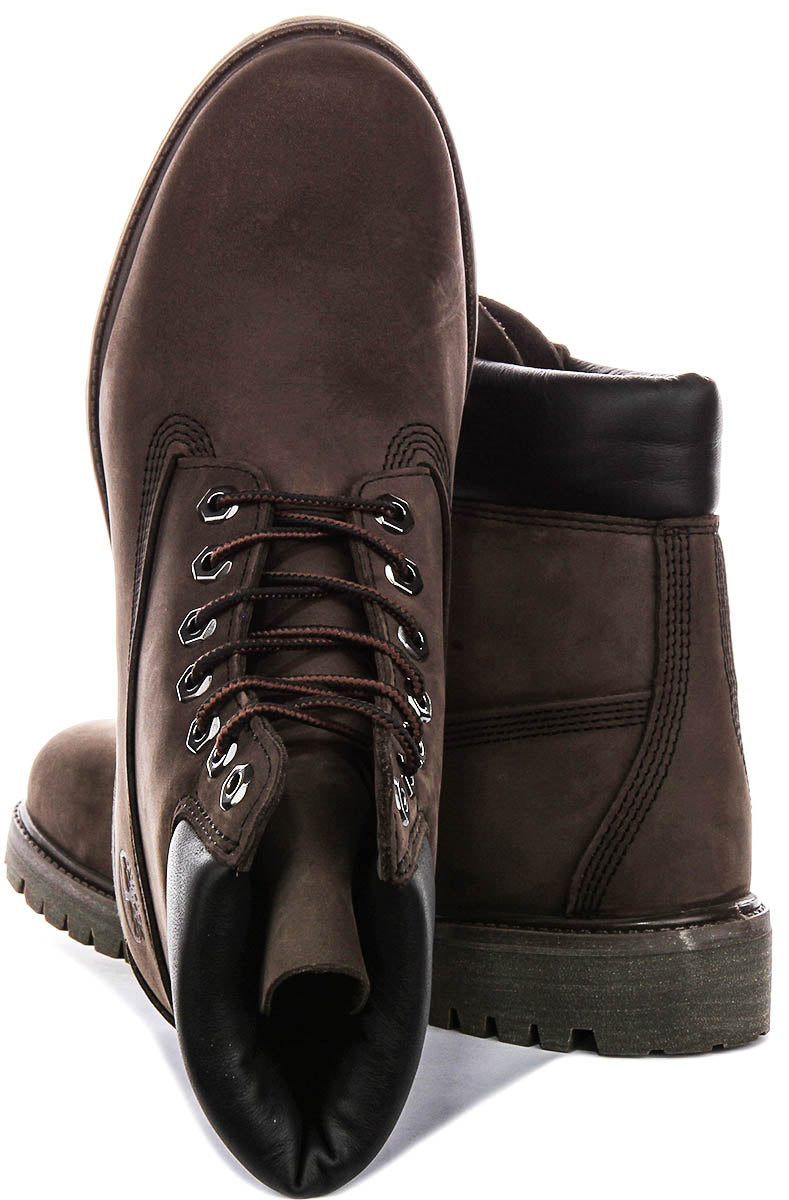 Timberland 6 inch 10001 In Brown Waterproof Ankle Boots