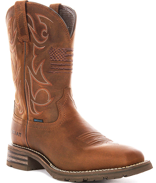 Ariat Hybrid Patriot In Brown For Men