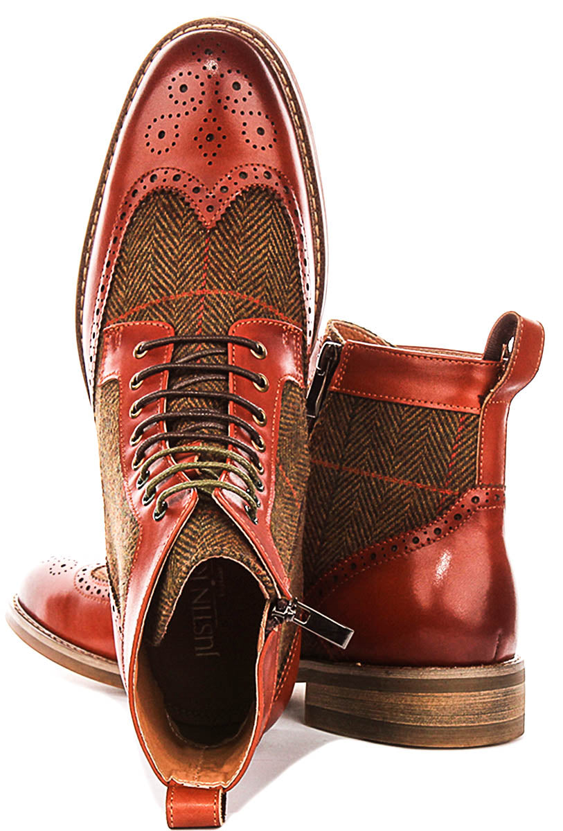 Justinreess England Remi In Brown For Men