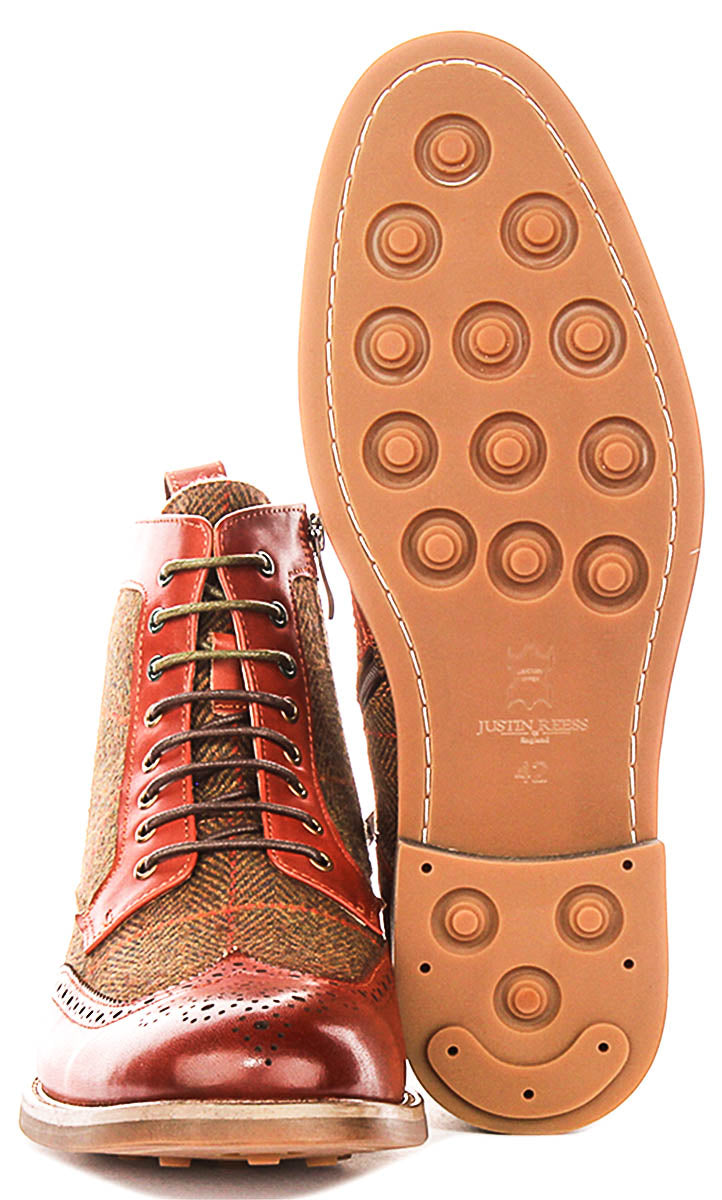 Justinreess England Remi In Brown For Men