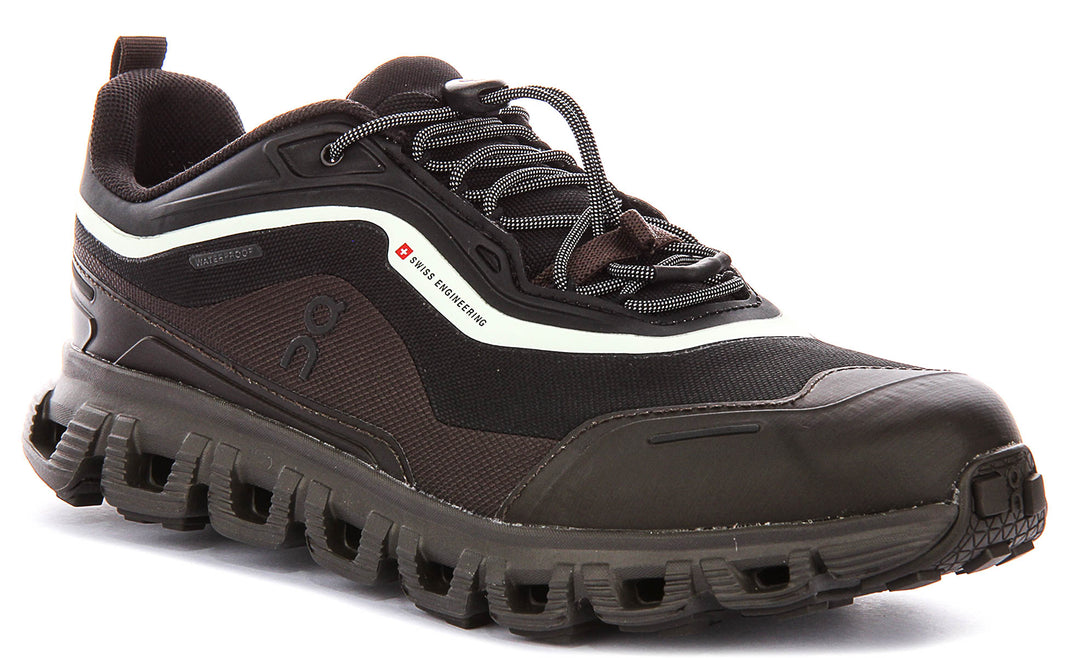 On Running Cloud 6 Geo Waterproof In Brown For Women
