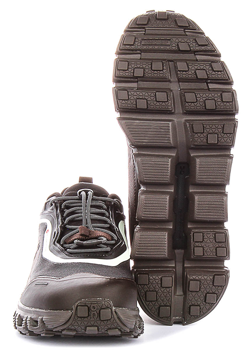 On Running Cloud 6 Geo Waterproof In Brown For Women