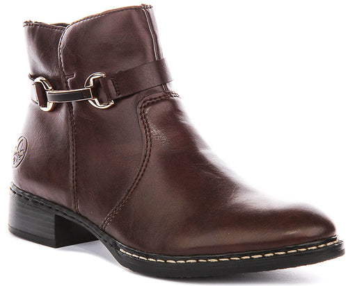 Rieker 73487-25 In Brown For Women