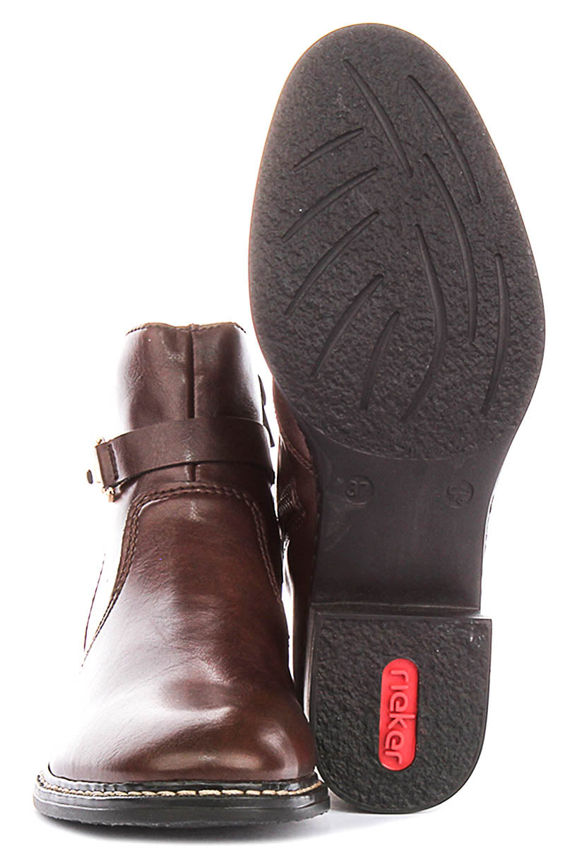 Rieker 73487-25 In Brown For Women