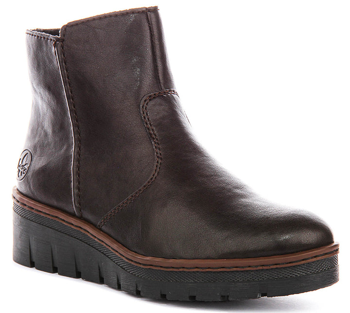 Rieker X9165-25 In Brown For Women