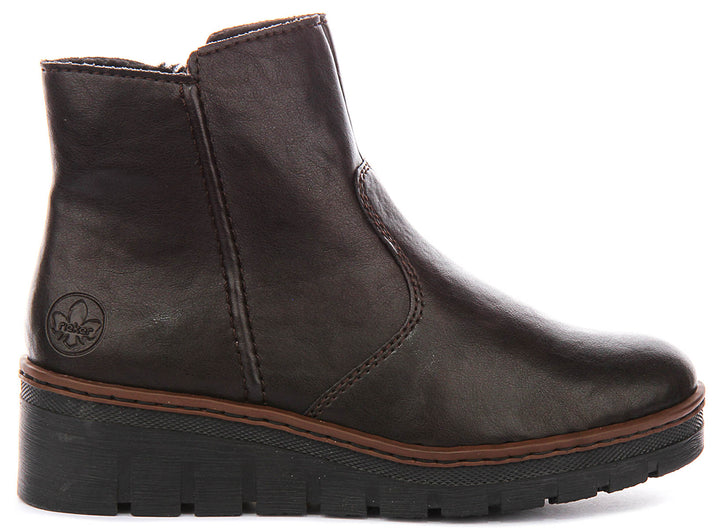 Rieker X9165-25 In Brown For Women