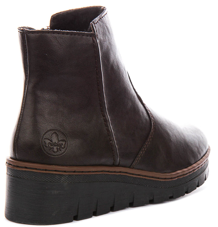 Rieker X9165-25 In Brown For Women