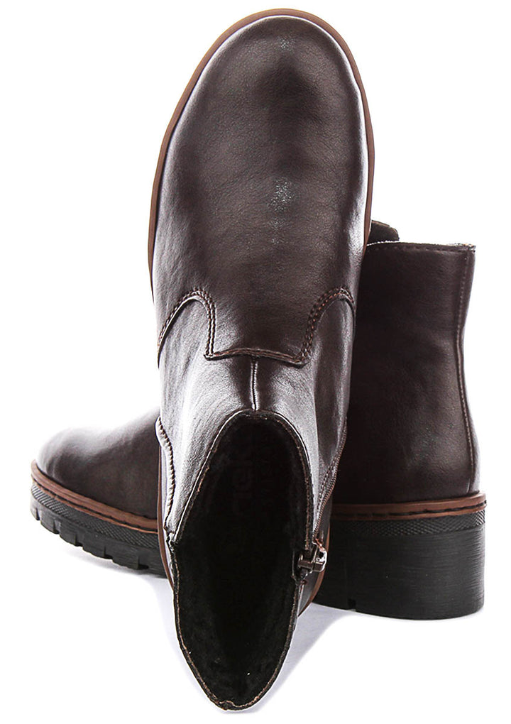 Rieker X9165-25 In Brown For Women
