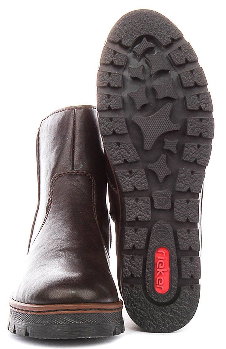 Rieker X9165-25 In Brown For Women
