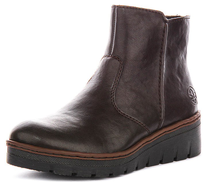 Rieker X9165-25 In Brown For Women