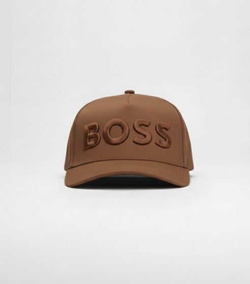 Gorra Boss Sevile en Marrón Beige