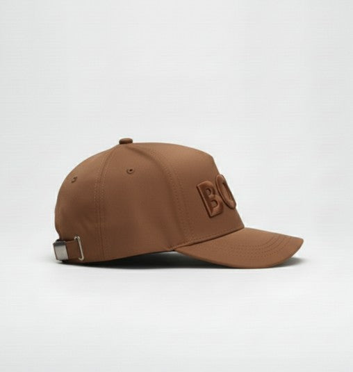Gorra Boss Sevile en Marrón Beige