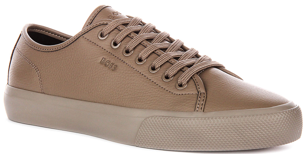 Boss Aiden Tennis In Brown Beige For Men