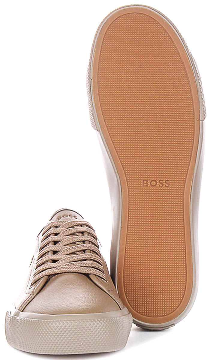 Boss Aiden Tennis In Brown Beige For Men