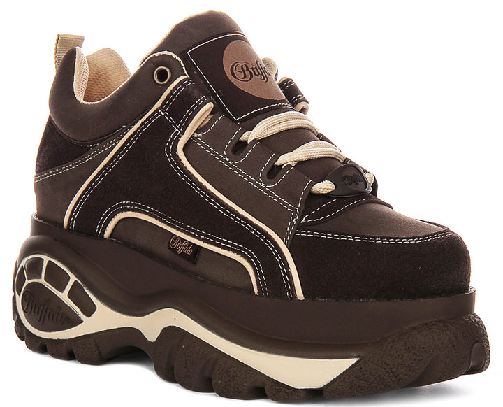 Buffalo 1339-14 Classic Low In Brown Beige For Women