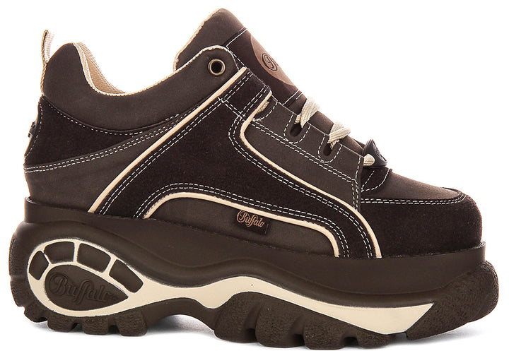 Buffalo 1339-14 Classic Low In Brown Beige For Women