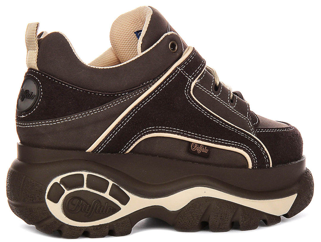 Buffalo 1339-14 Classic Low In Brown Beige For Women