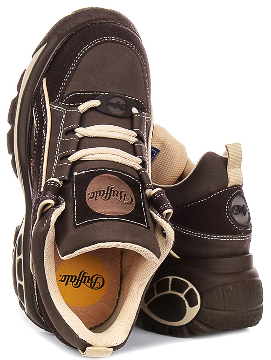 Buffalo 1339-14 Classic Low In Brown Beige For Women