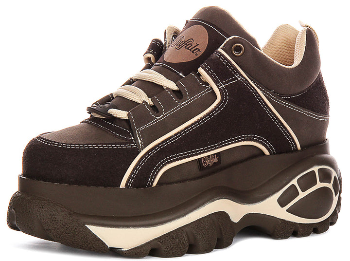 Buffalo 1339-14 Classic Low In Brown Beige For Women