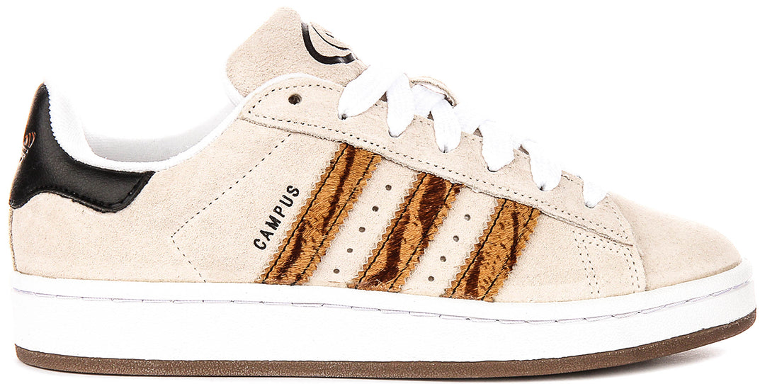 Adidas Campus 00S In Brown Beige For Junior