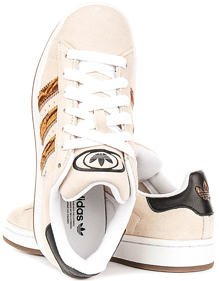 Adidas Campus 00S In Brown Beige For Junior