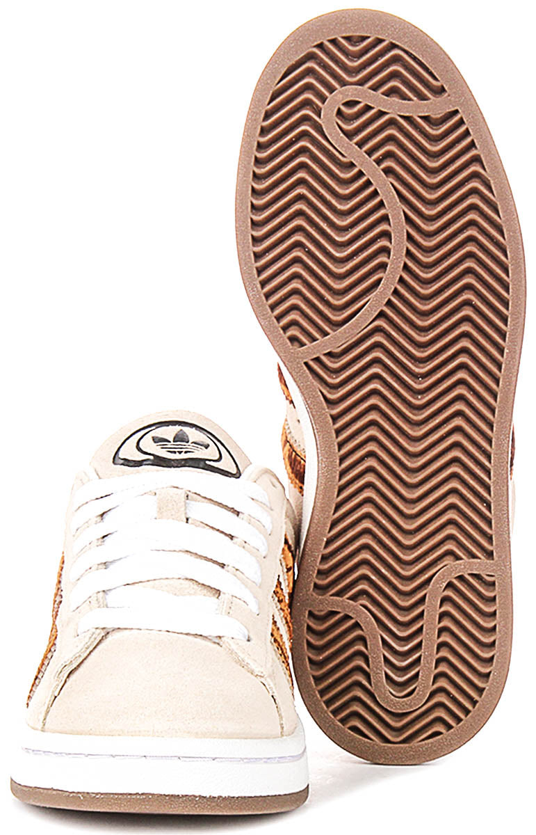 Adidas Campus 00S In Brown Beige For Junior
