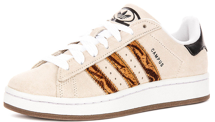 Adidas Campus 00S In Brown Beige For Junior