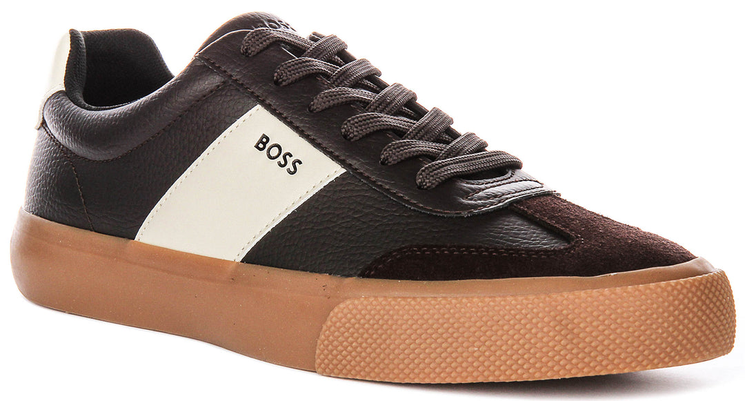 Boss Aiden Tennis In Brown Beige For Men