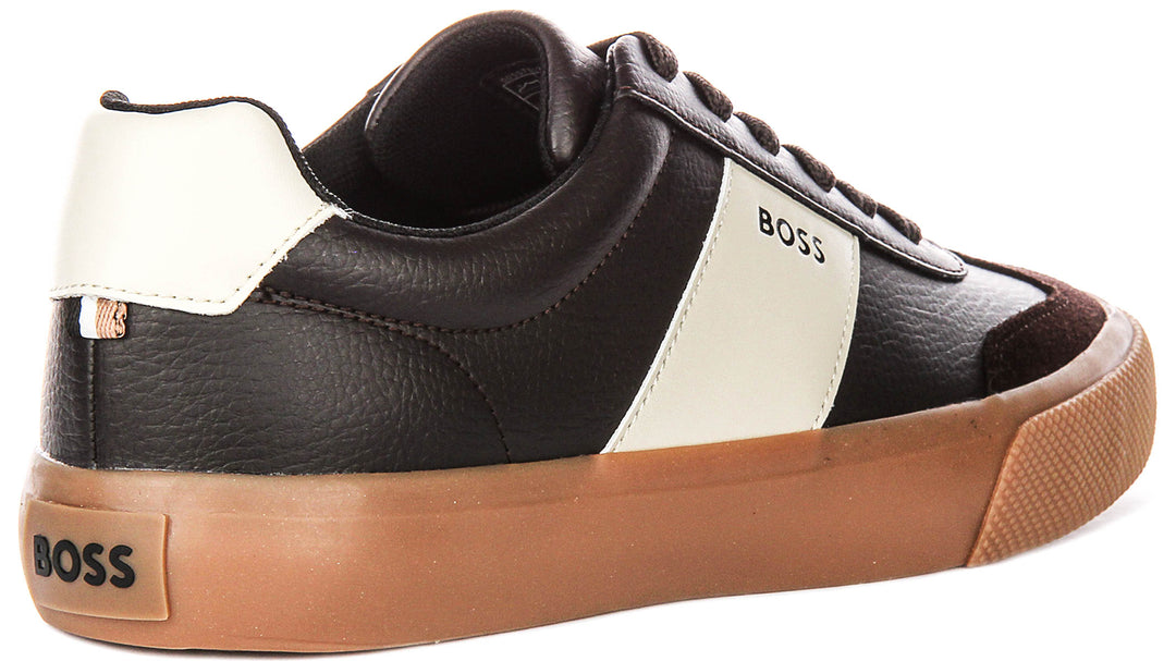 Boss Aiden Tennis In Brown Beige For Men