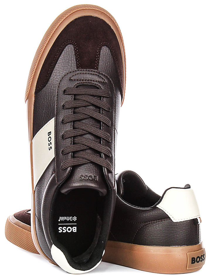 Boss Aiden Tennis In Brown Beige For Men