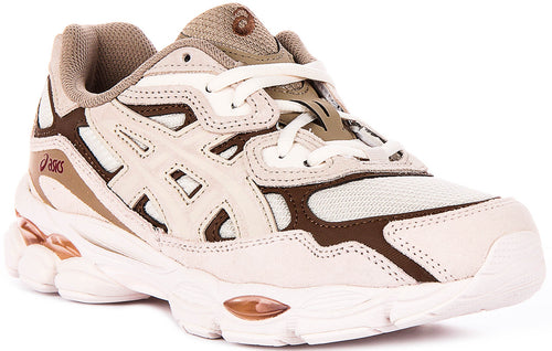 Asics Gel-nyc In Brown Beige For Women