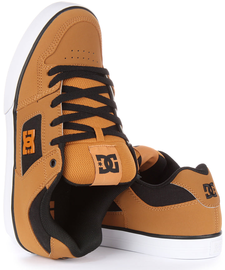 Dc Shoes Pure In Brown Black For Men