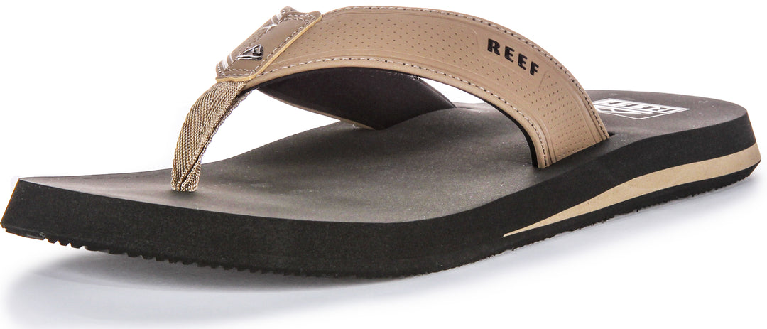 Reef The Layback In Brown Black For Men