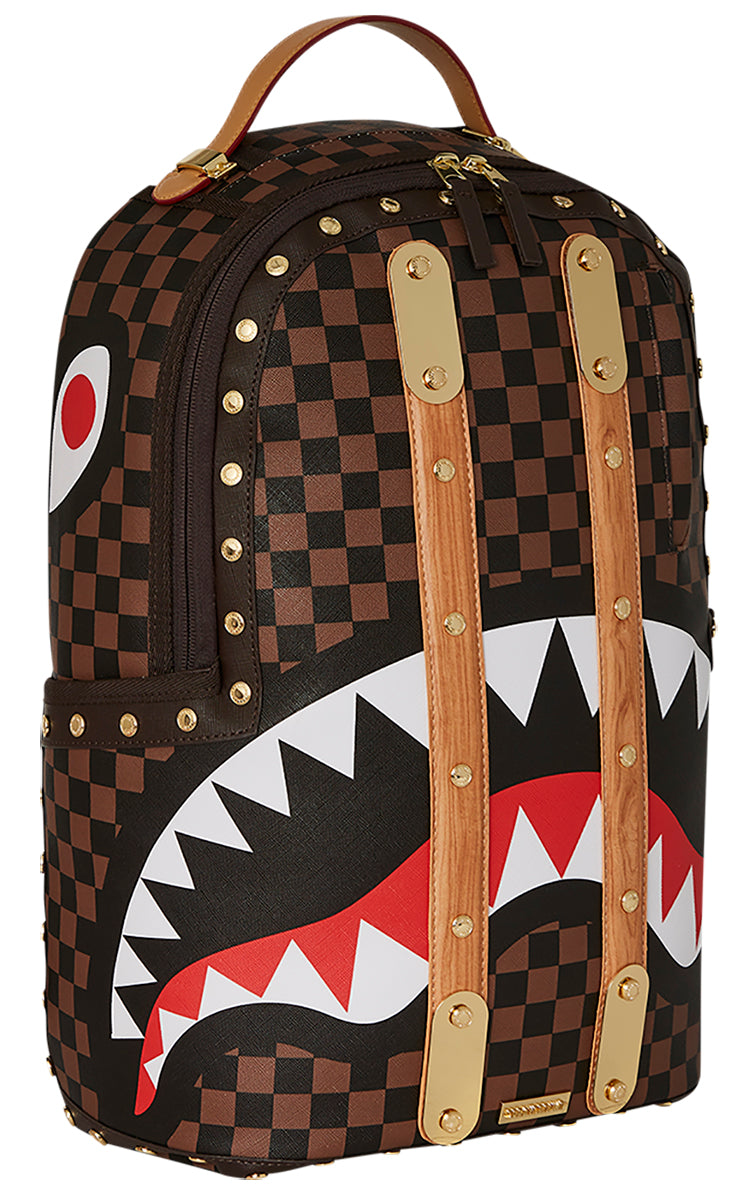 Sprayground Monsieur Explorateur Backpack In Brown Black