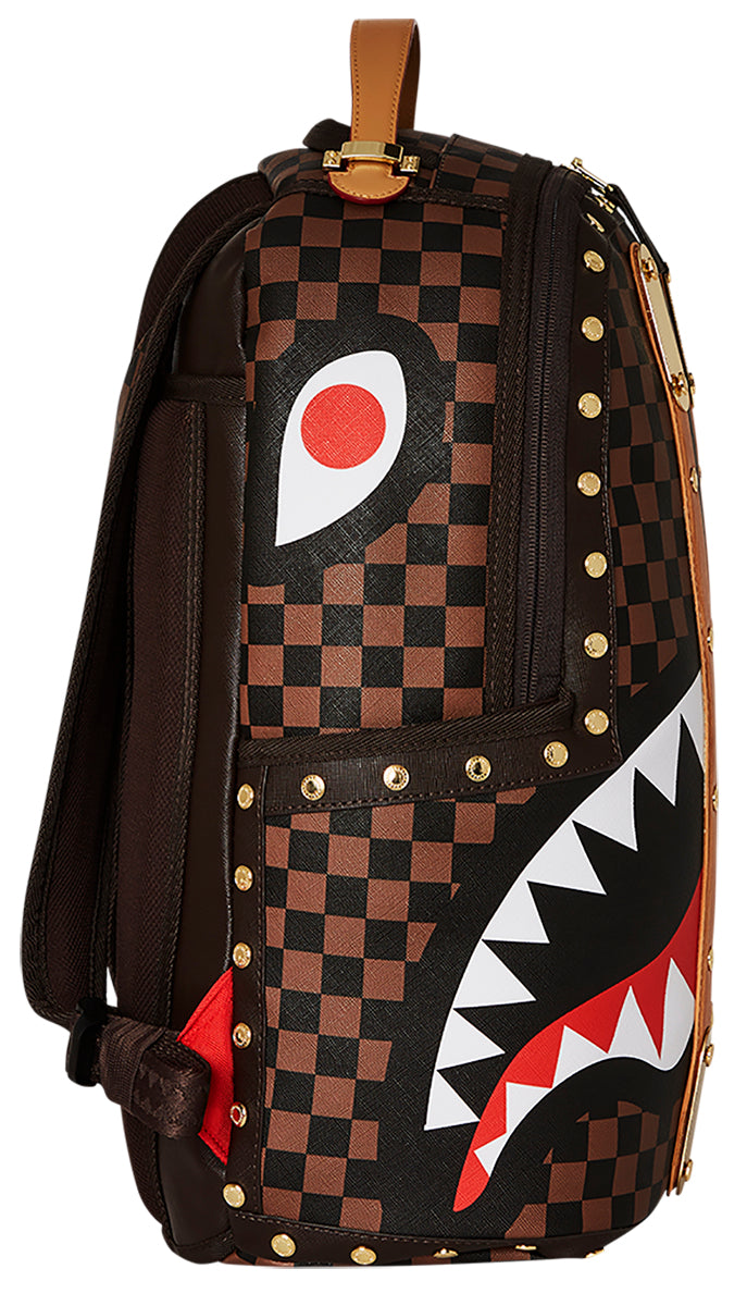 Sprayground Monsieur Explorateur Backpack In Brown Black