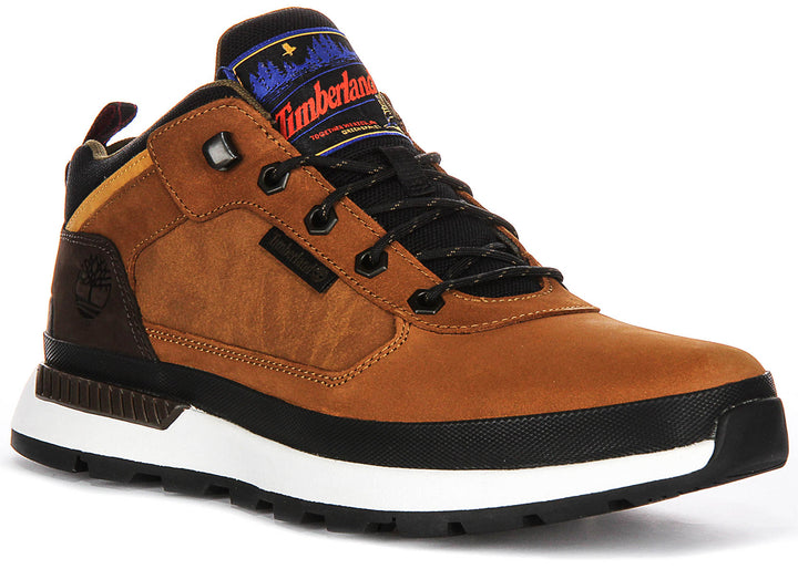 Timberland Field Trekker Mid A6Dkn In Brown Black For Men