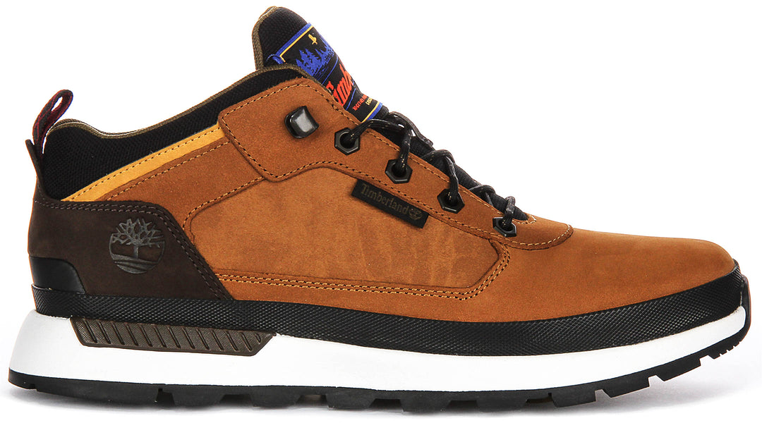 Timberland Field Trekker Mid A6Dkn In Brown Black For Men