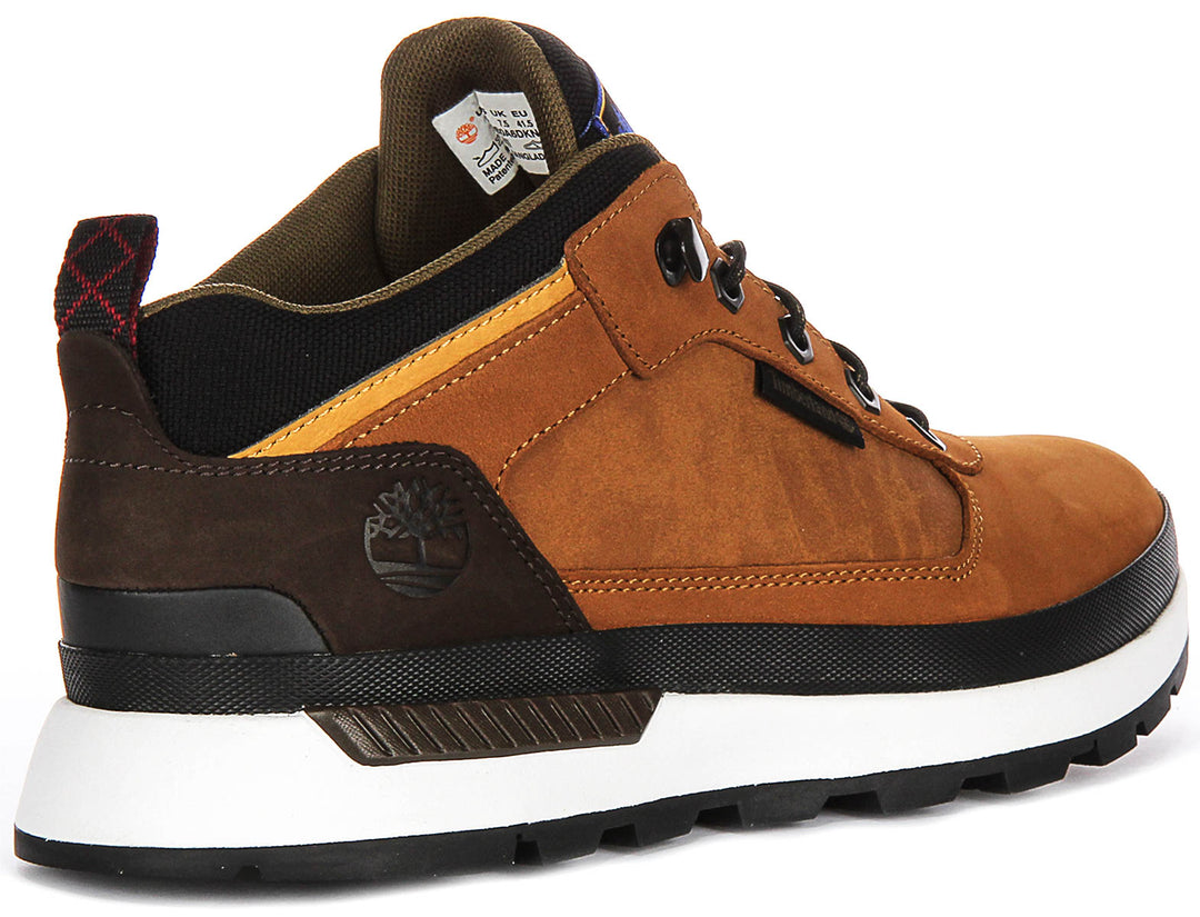 Timberland Field Trekker Mid A6Dkn In Brown Black For Men