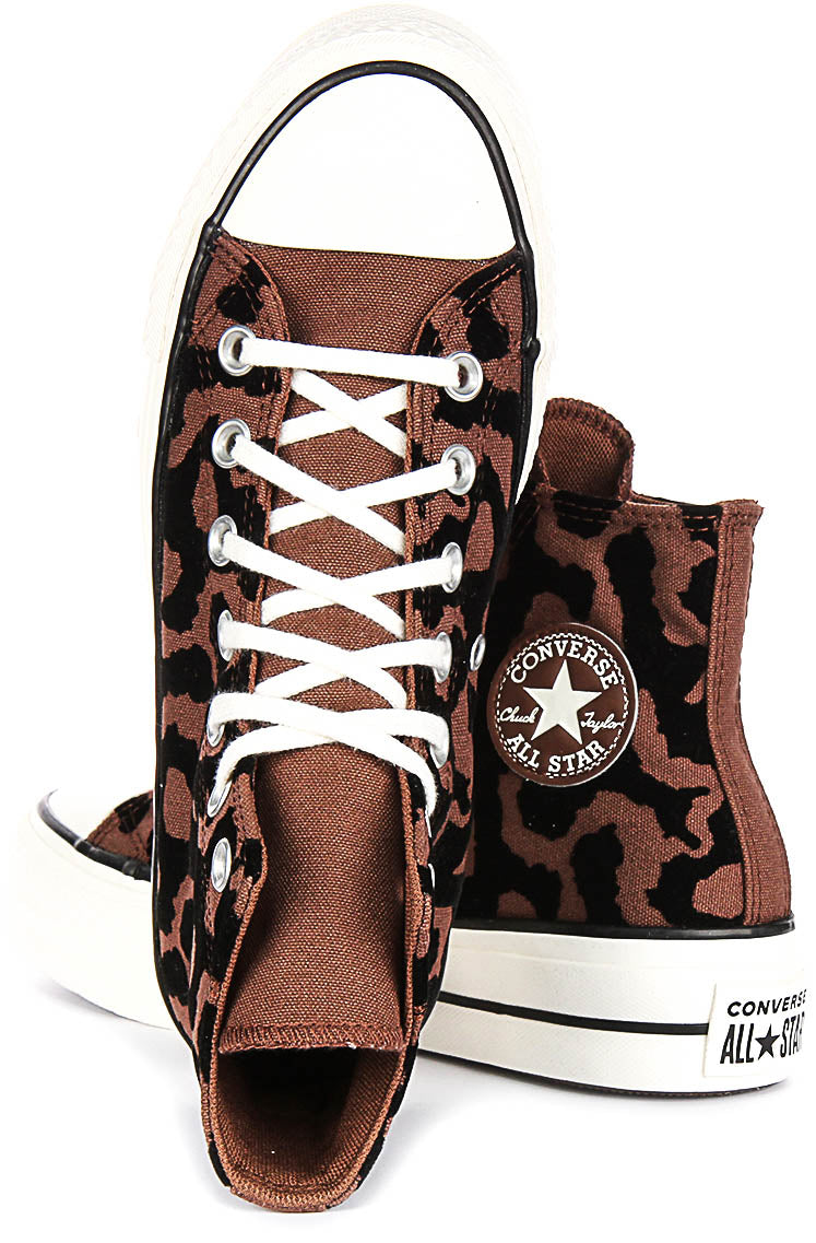 Leopard Remix Converse Leopard Print High Top Converse A12351C