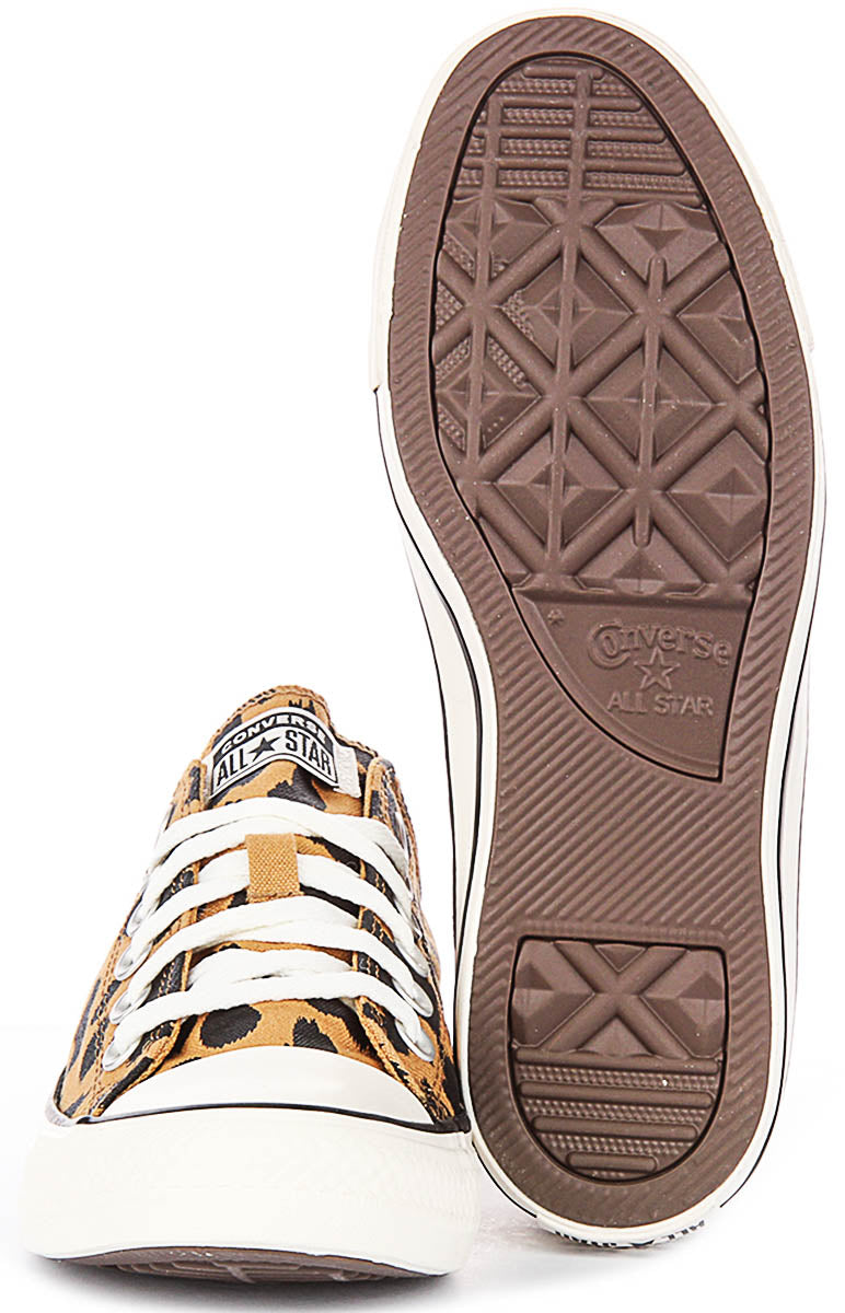 Converse Chuck Taylor A17920C All Star Low In Brown Leopard
