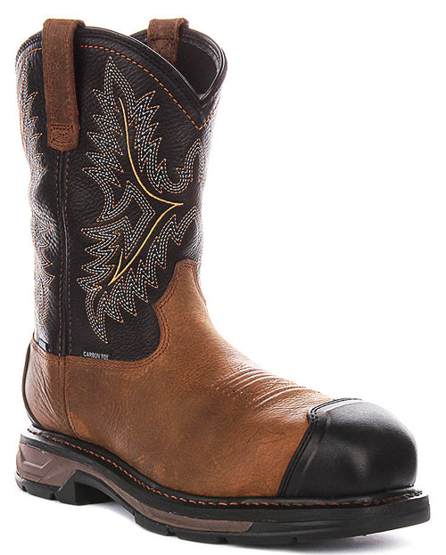 Ariat Workhog XT H2O In Brown Black For Men
