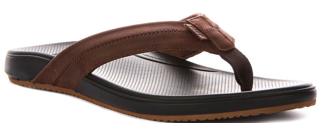 Reef Cshn Phantom 20 In Brown Black For Men