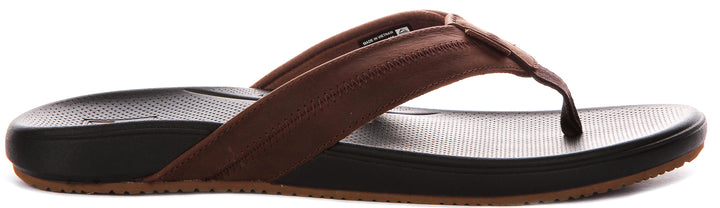 Reef Cshn Phantom 20 In Brown Black For Men