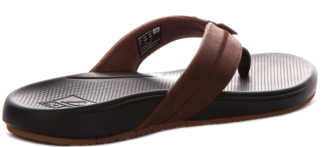 Reef Cshn Phantom 20 In Brown Black For Men
