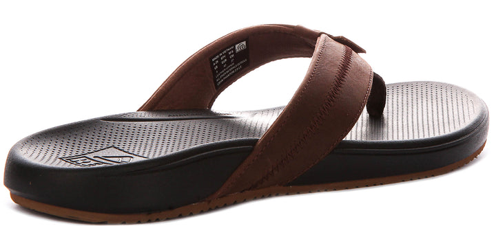 Reef Cshn Phantom 20 In Brown Black For Men